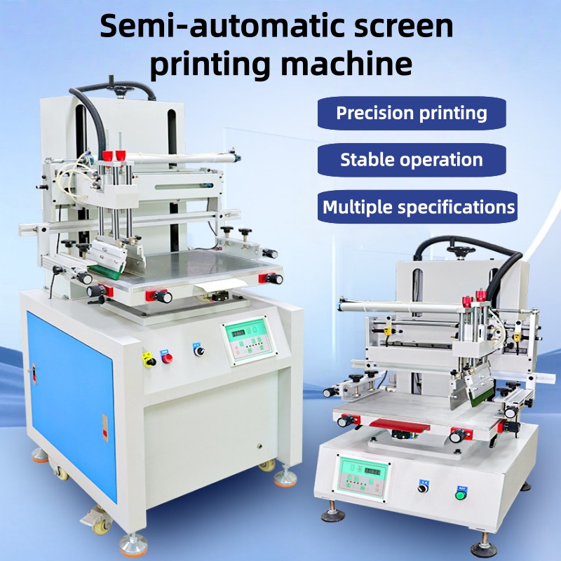 Commercial Printing Press - Máquina de Serigrafía Vertical Semiautomática, Impresora