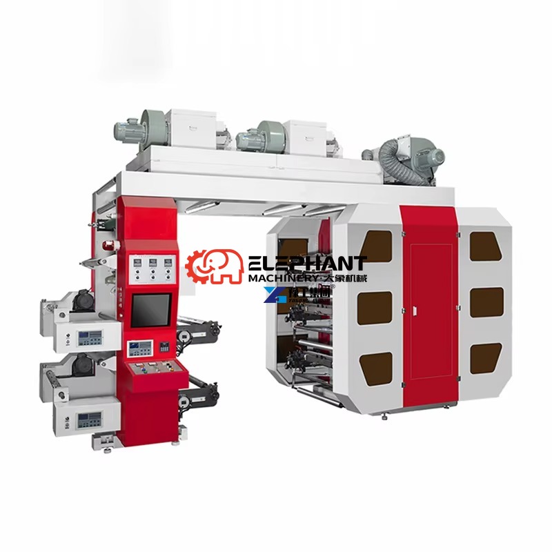 Commercial Flexographic Printing - Máquina de Impresión Flexográfica de Alta