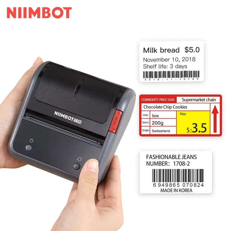 Commercial Printing Logo - Impresora de Etiquetas Térmicas Portátil Niimbot