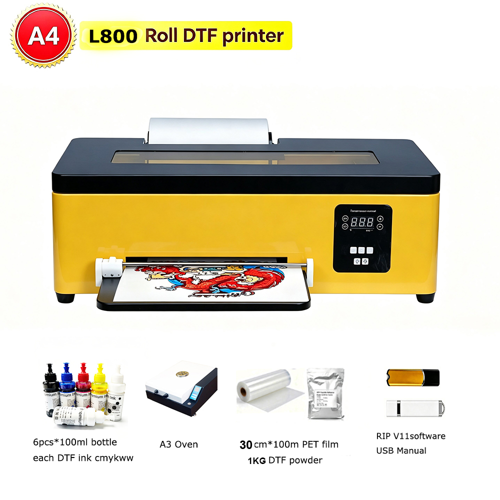 Impresora DTF A4 mejorada con  - Commercial Printing Machine For Shirts reseña y precio