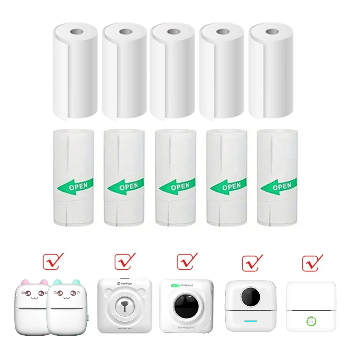 Mini cámara de impresión, pape - Heat Transfer Vinyl Roll reseña y precio