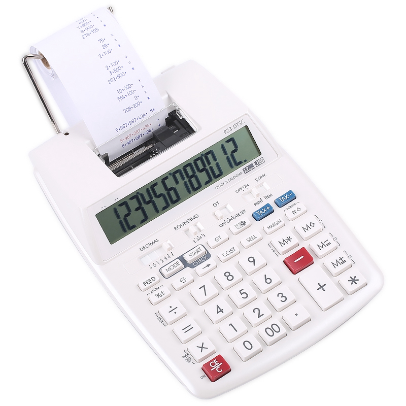 Batería de computadora o alime - Commercial Printing Calculator reseña y precio