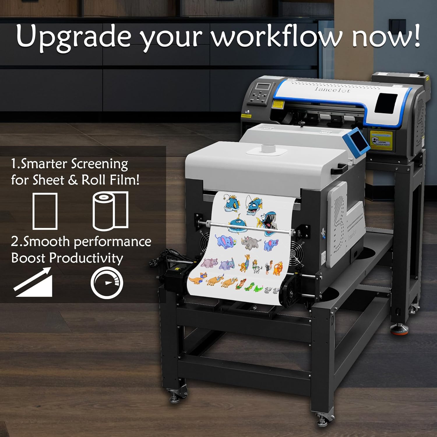 Paquete de impresora Lancelot  - Commercial Printing Press reseña y precio