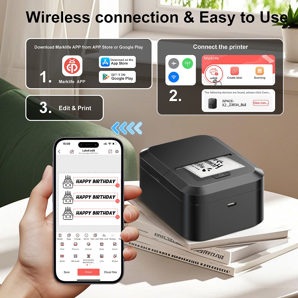 Impresora térmica portátil Mar - Commercial Printing Network reseña y precio